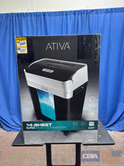 ATIVA 14 SHEET PAPER SHREDDER (9320853) ATIVA 14 SHEET PAPER SHREDDER (9320853)