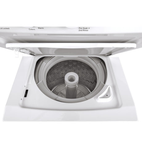 GE Unitized Spacemaker 2.3 cu. ft. Capacity Washer with Stainless Steel Basket and 4.4 cu. ft. Capacity Electric Dryer