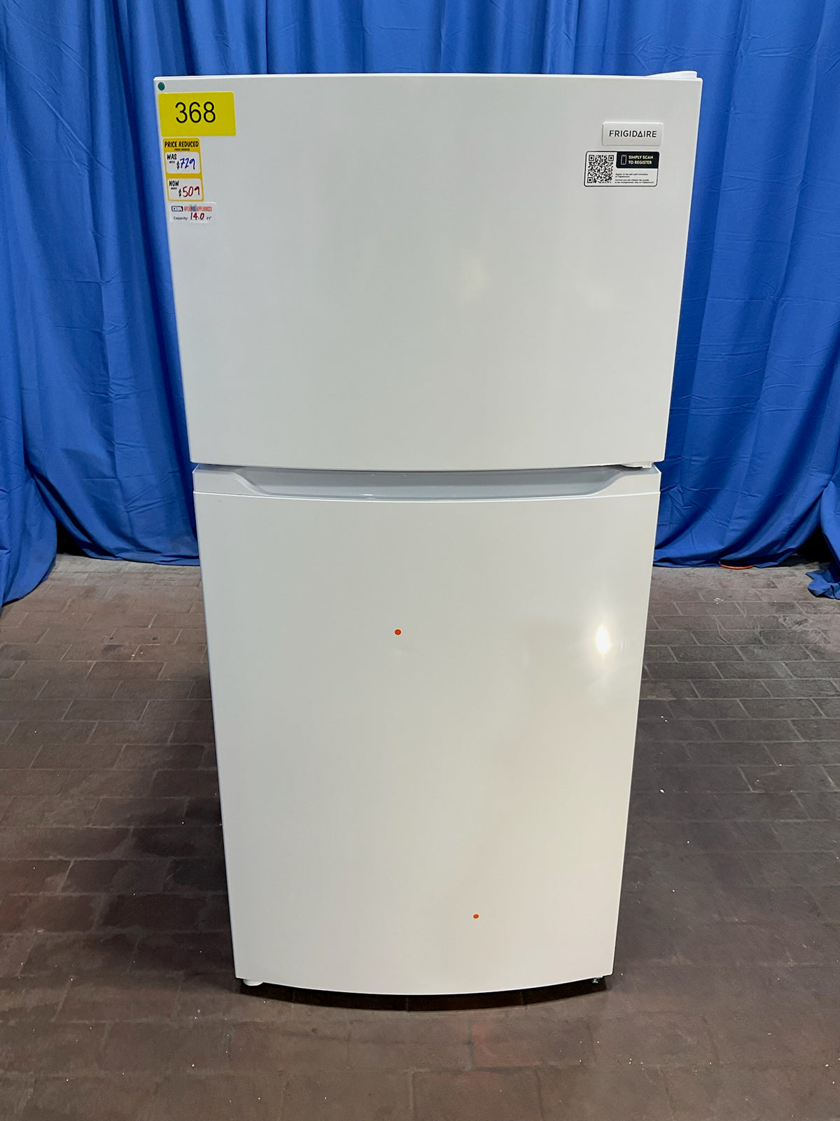 GE REFRIGERATOR (FFTR1425VW)