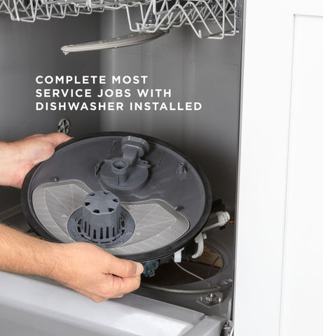 GE® ENERGY STAR® Dishwasher with Front Controls - GDF510PSRSS