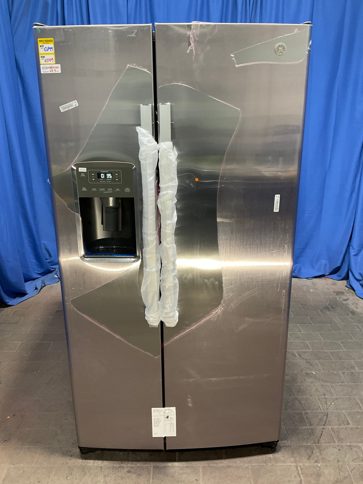 GE SIDE BY SIDE REFRIGERATOR (GSE25GYPFS)