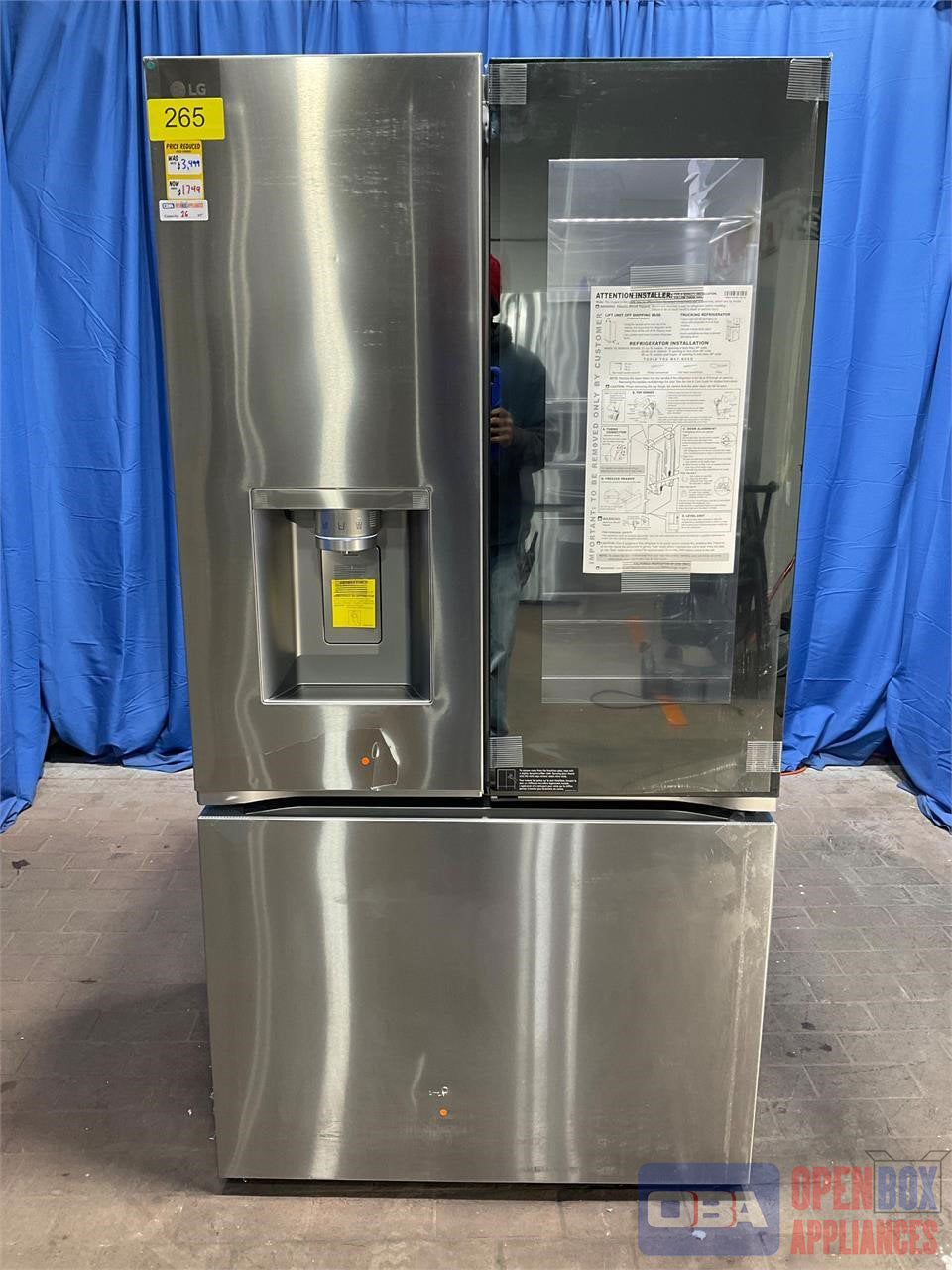 LG REFRIGERATOR (LRYKC2606S)