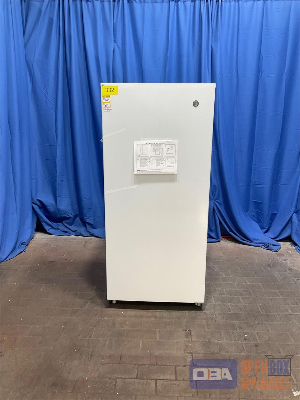 GE UPRIGHT FREEZER (FUF14QRRWW)