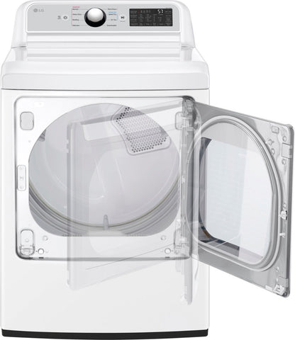 LG 7.3 cu. ft. Ultra Large Capacity Smart wi-fi Enabled Rear Control Gas Dryer with EasyLoad™ Door (DLG7401WE)