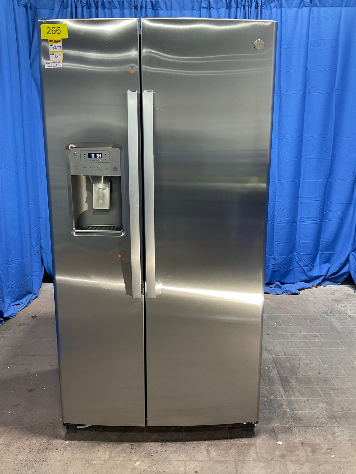 GE REFRIGERATOR (GZS22IYNFS)