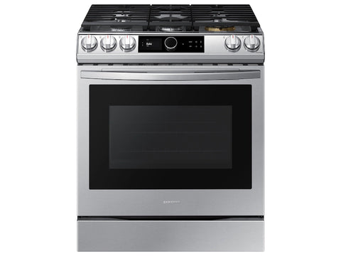 6.0 cu ft. Smart Slide-in Gas Range with Smart Dial & Air Fry in Stainless Steel