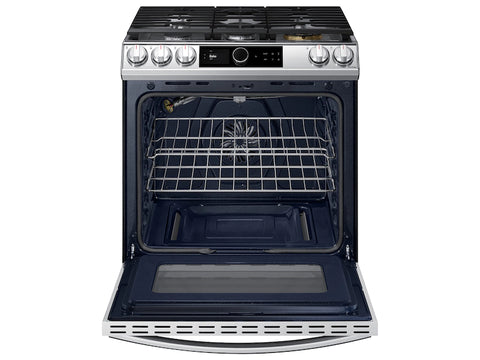 6.0 cu ft. Smart Slide-in Gas Range with Smart Dial & Air Fry in Stainless Steel