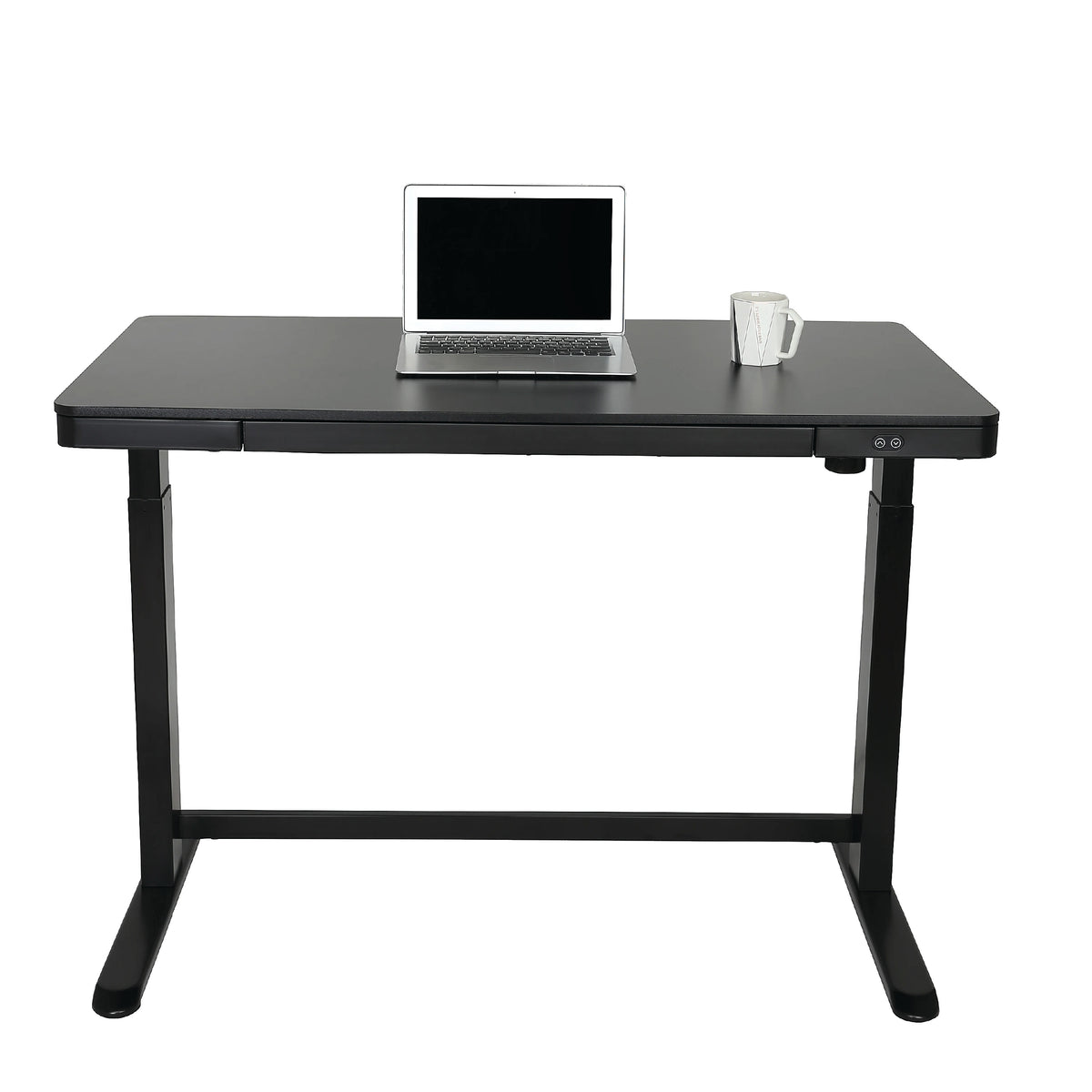 Realspace® Electric 48"W Height-Adjustable Standing Desk "Black"