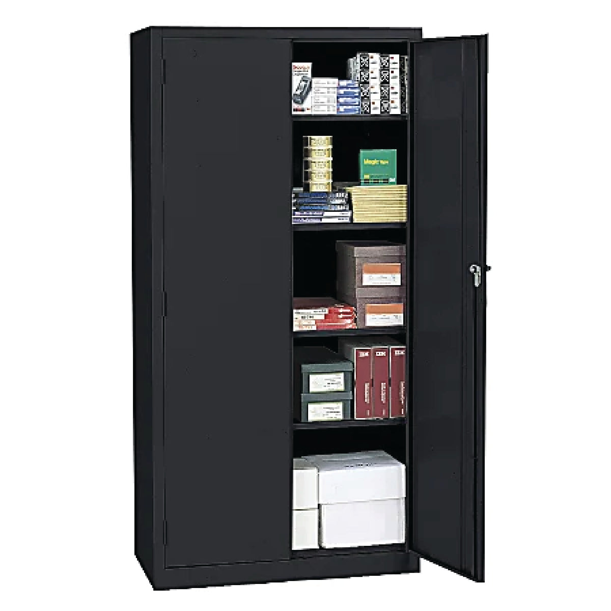 Realspace® 36"W Steel 5-Shelf Cabinet
