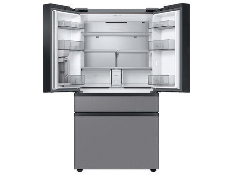 SAMSUNG Bespoke 4-Door French Door Refrigerator (23 cu. ft.) with AutoFill Water Pitcher in Stainless Steel (RF23BB8200QL)
