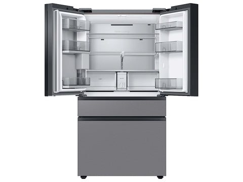 SAMSUNG Bespoke 4-Door French Door Refrigerator (29 cu. ft.) with Beverage Center in Stainless Steel (RF29BB8600QL)