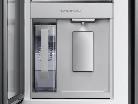 SAMSUNG Bespoke 4-Door French Door Refrigerator (29 cu. ft.) with Beverage Center in Stainless Steel (RF29BB8600QL)