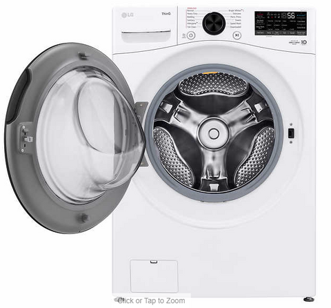 4.5 cu. ft. Ultra Large Capacity Smart Front Load Energy Star Washer with TurboWash 360° and AI DD