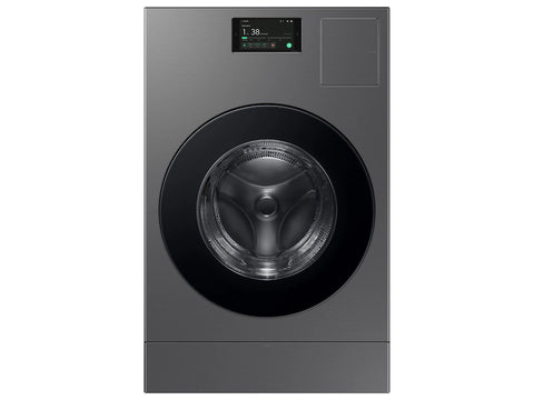 Bespoke AI Laundry Combo All-in-One 5.3 cu. ft. Ultra Capacity Washer and Ventless Heat Pump Dryer in Dark Steel (WD53DBA900HZA1)