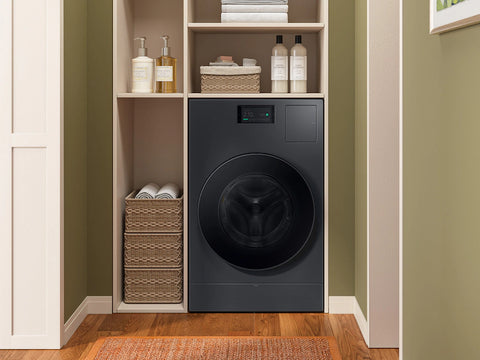 Bespoke AI Laundry Combo All-in-One 5.3 cu. ft. Ultra Capacity Washer and Ventless Heat Pump Dryer in Dark Steel (WD53DBA900HZA1)