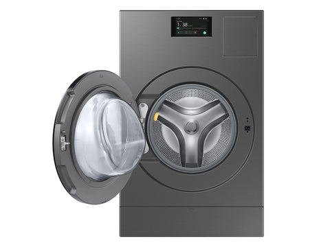 Bespoke AI Laundry Combo All-in-One 5.3 cu. ft. Ultra Capacity Washer and Ventless Heat Pump Dryer in Dark Steel (WD53DBA900HZA1)