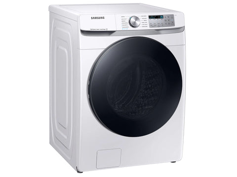 SAMSUNG 4.5 cu. ft. Large Capacity Smart Front Load Washer with Super Speed Wash - White (WF45B6300AW)