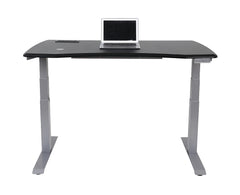 WorkPro® Electric 60"W Height-Adjustable Standing Desk with Wireless Charging "Black"