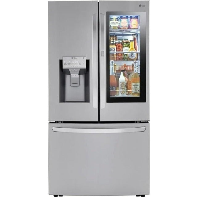 LG 30 cu. ft. Smart wi-fi Enabled InstaView™ Door-in-Door® Refrigerator with Craft Ice™ Maker (LRFVS3006S)