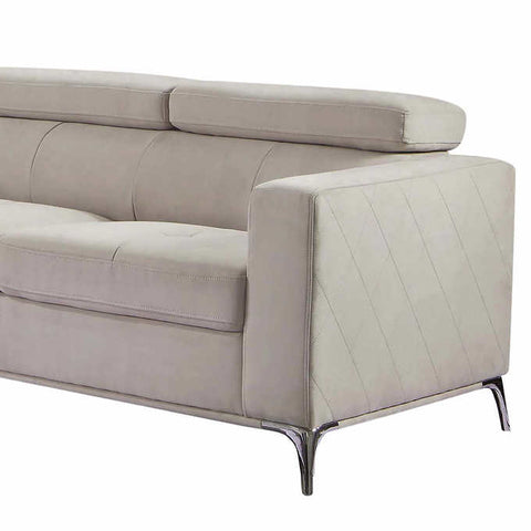 Blaise Fabric Sectional with Storage Chaise