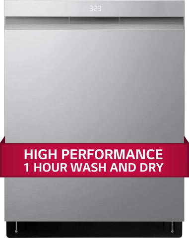 Smart Top Control Dishwasher with 1-Hour Wash & Dry, QuadWash® Pro, TrueSteam® and Dynamic Heat Dry™