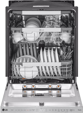 Smart Top Control Dishwasher with 1-Hour Wash & Dry, QuadWash® Pro, TrueSteam® and Dynamic Heat Dry™