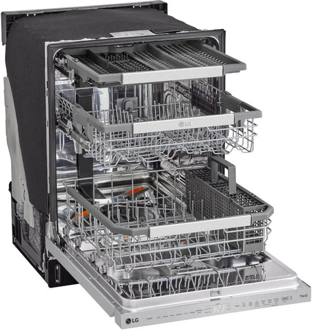 Smart Top Control Dishwasher with 1-Hour Wash & Dry, QuadWash® Pro, TrueSteam® and Dynamic Heat Dry™