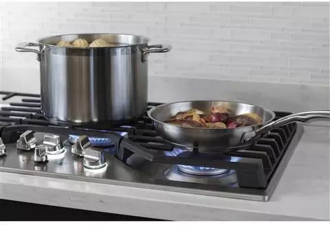 GE PROFILE 30" BUILT-IN GAS COOKTOP WITH 5 BURNERS PGP7030SLSS