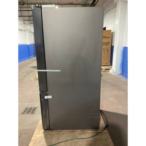 Samsung Bespoke 3-Door French Door Refrigerator (30 cu. ft.) with Beverage Center™ in Stainless Steel (RF30BB6600QL)