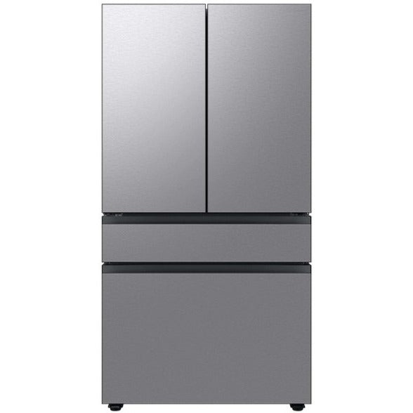 SAMSUNG Bespoke 4-Door French Door Refrigerator (29 cu. ft.) with Beverage Center™ in Stainless Steel (RF29BB8600QL)